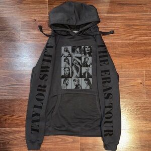 Taylor Swift Eras Tour Hoodie Charcoal